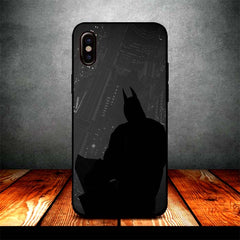 batman gotham silhouette iPhone X Case