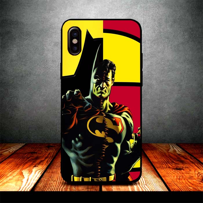 batman gotham silhouette iPhone X Case