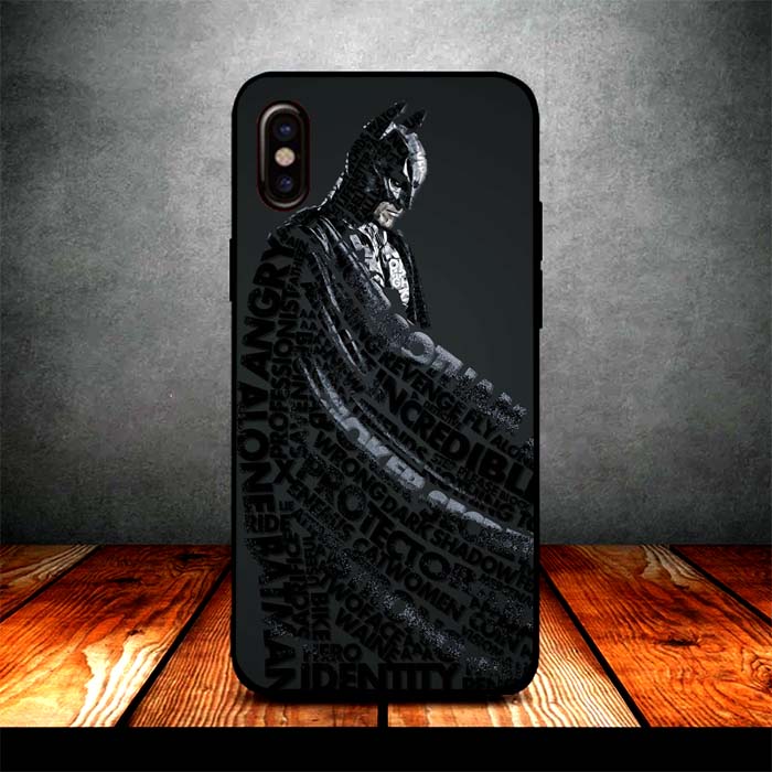 batman gotham silhouette iPhone X Case