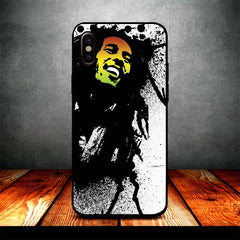 bob marley art iPhone X Case