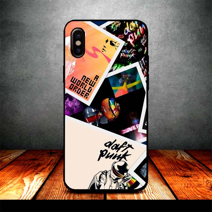 daft punk photos iPhone X Case