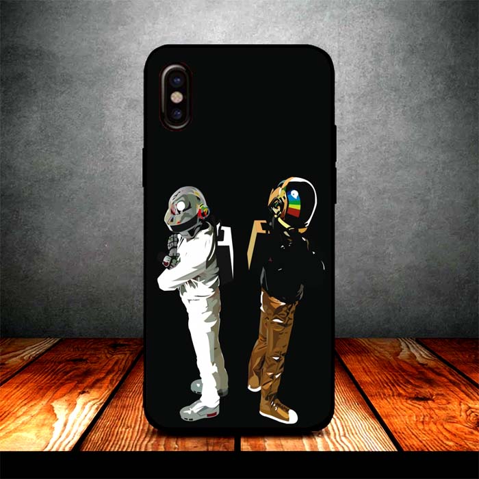 daft punk photos iPhone X Case