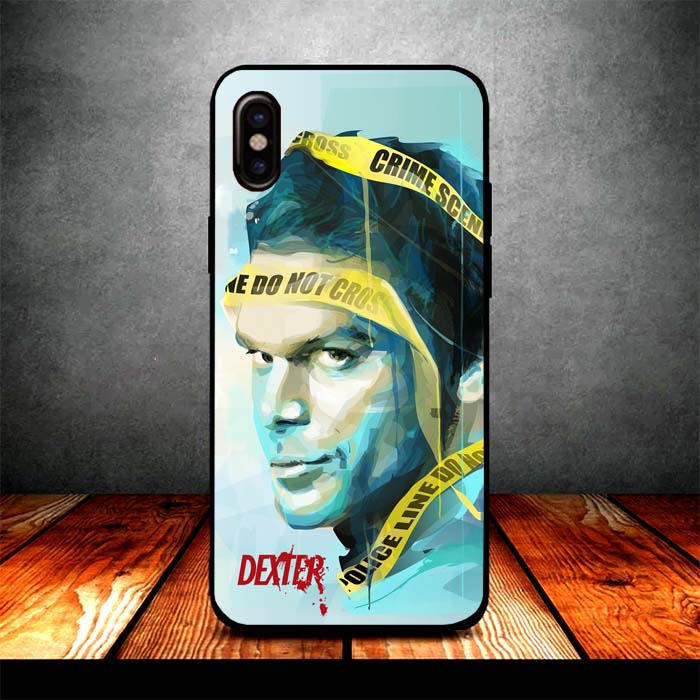 dexter cap iPhone X Case dexter cap iPhone X Case