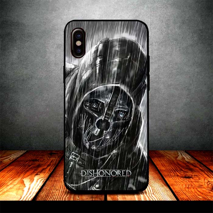 deadpool staring iPhone X Case