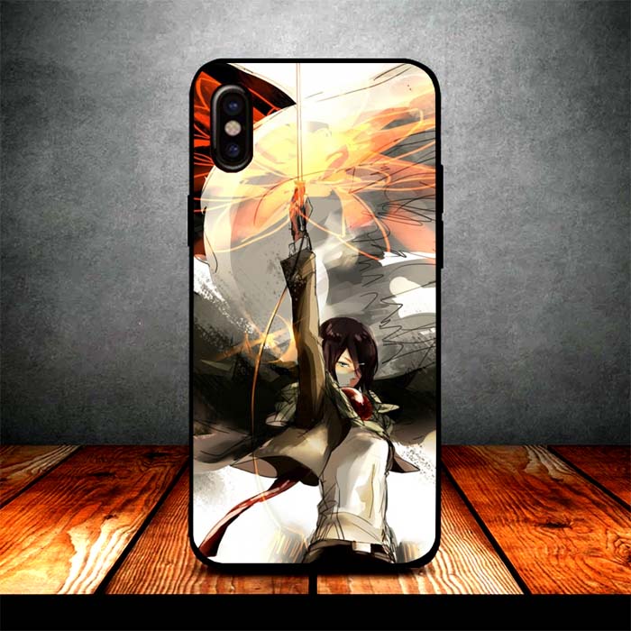 mikasa and titan iPhone X Case