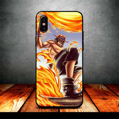 one piece ace iPhone X Case