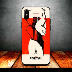 portal game iPhone X Case