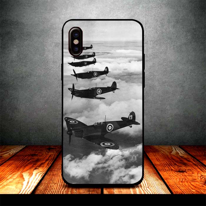 raf plane squadron ww2 iPhone X Case