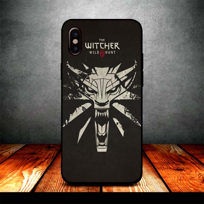 the witcher geralt draw sword iPhone X Case