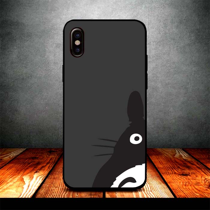 totoro garden silhouette iPhone X Case